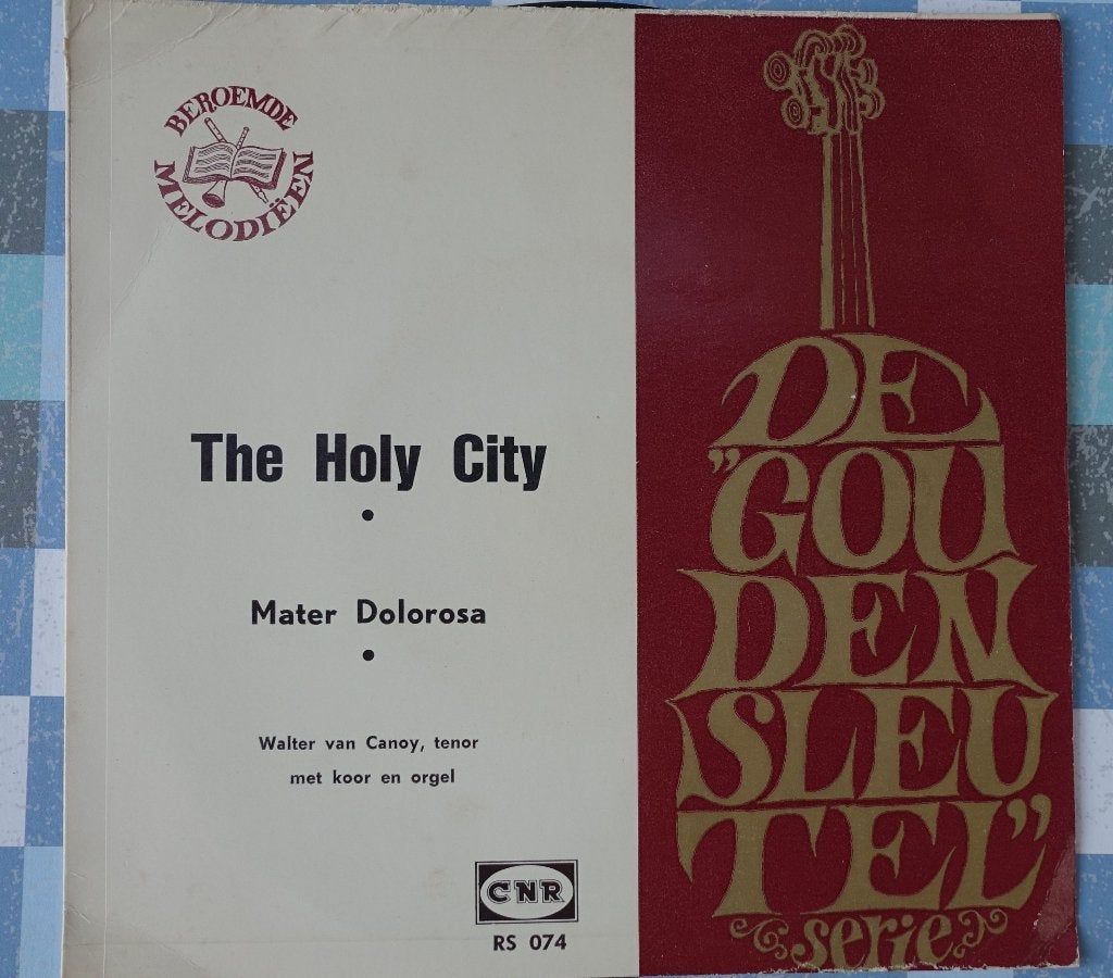 Walter van Canoy - The Holy City / Mater Dolorosa, Klassiek, 7 inch, Zo goed als nieuw, Overige typen