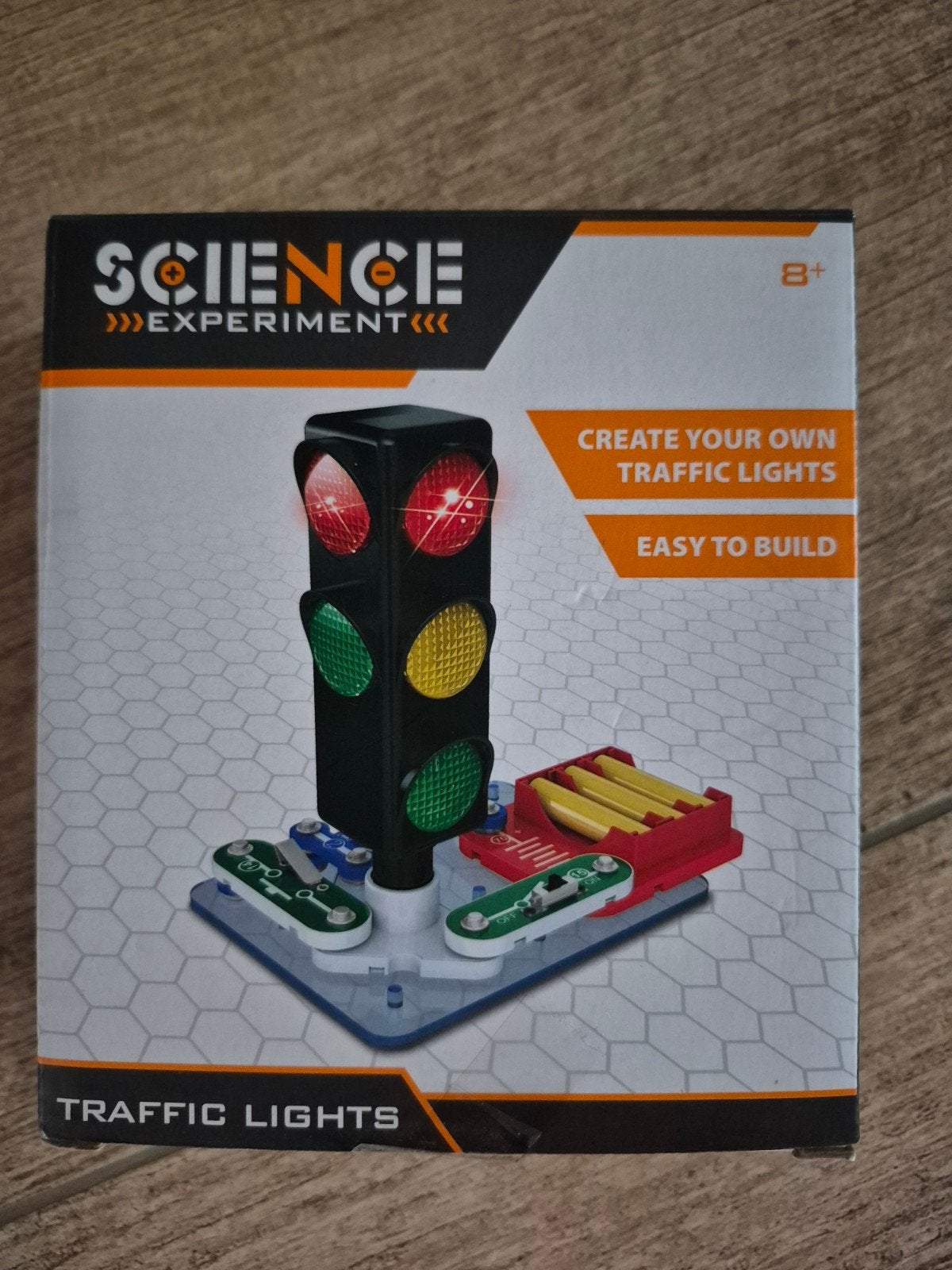 Science Experiment Verkeerslichten Bouwpakket, Ophalen of Verzenden, Nieuw, Bouwen, Met licht