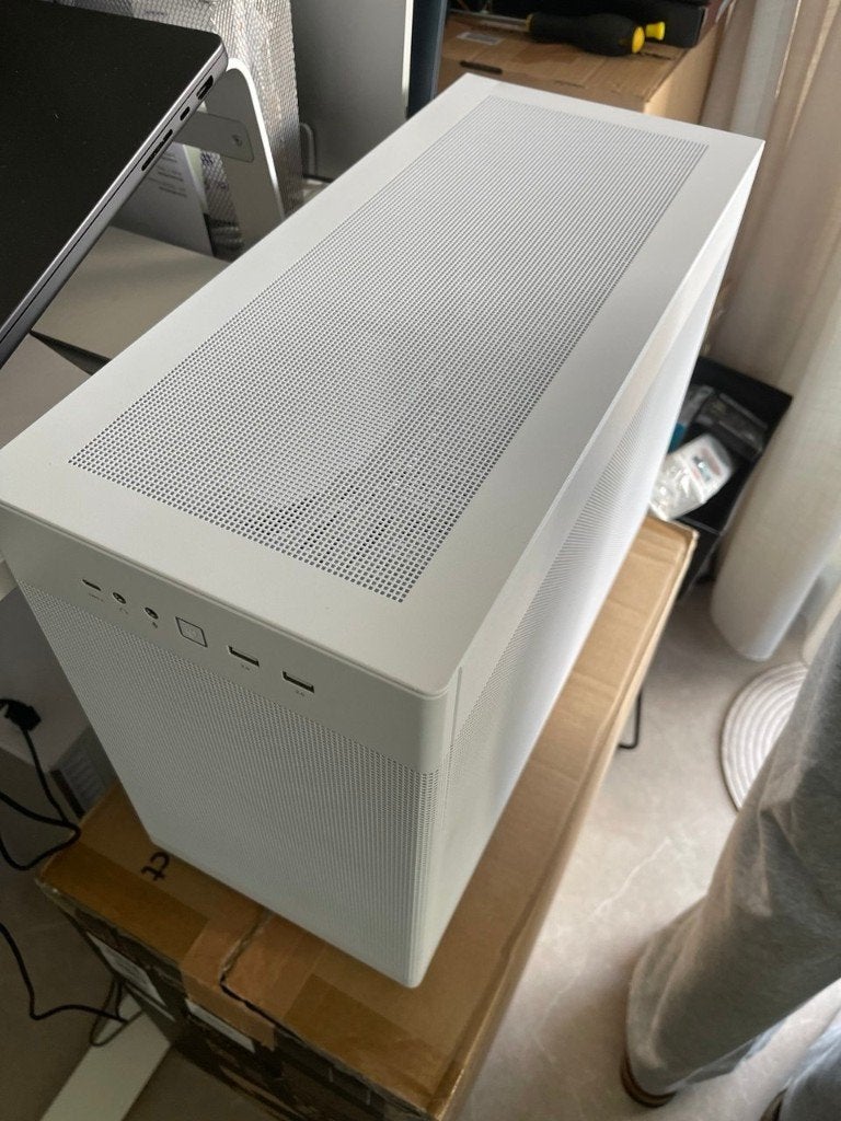 ASUS Prime AP201 Wit Behuizing, Ophalen of Verzenden, Zo goed als nieuw