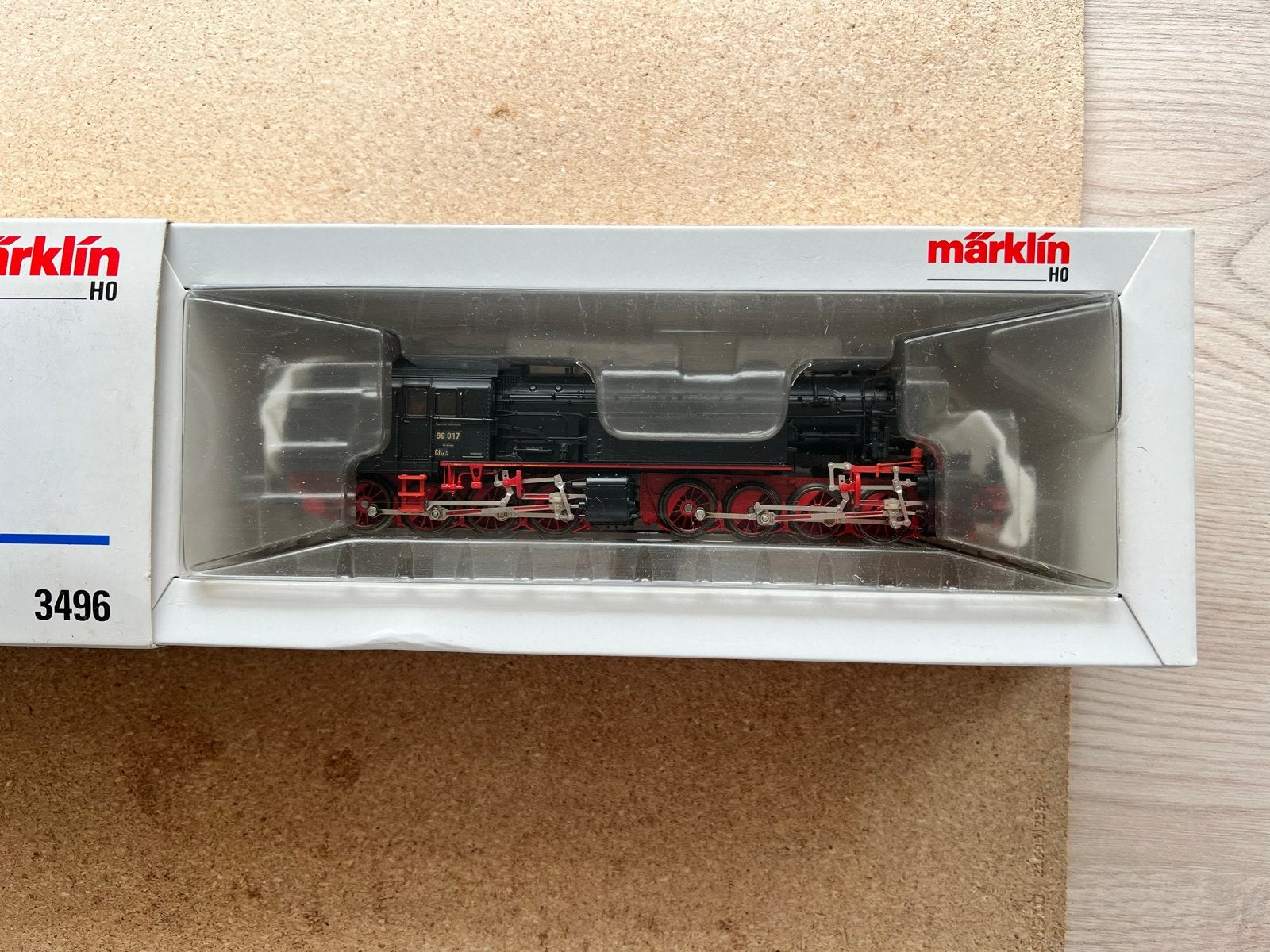 Märklin H0 3496 Stoomlocomotief BR 96 Mallet, Wisselstroom, Locomotief, Ophalen of Verzenden, Zo goed als nieuw