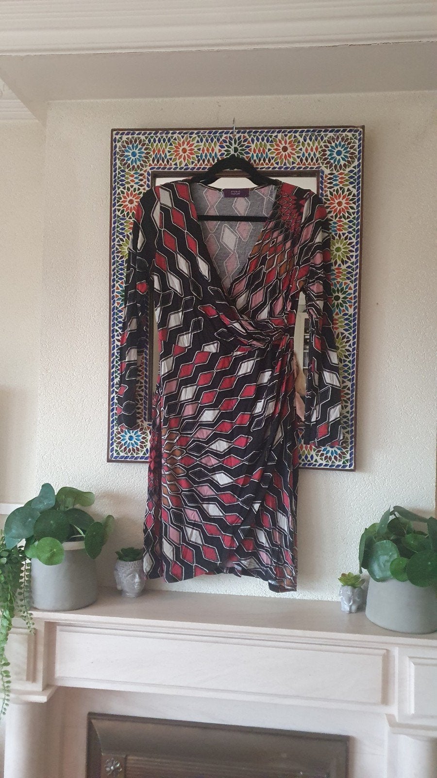 Studio Anneloes stretch jurk maat L, Ophalen of Verzenden, Zo goed als nieuw, Maat 38/40 (M), Knielengte