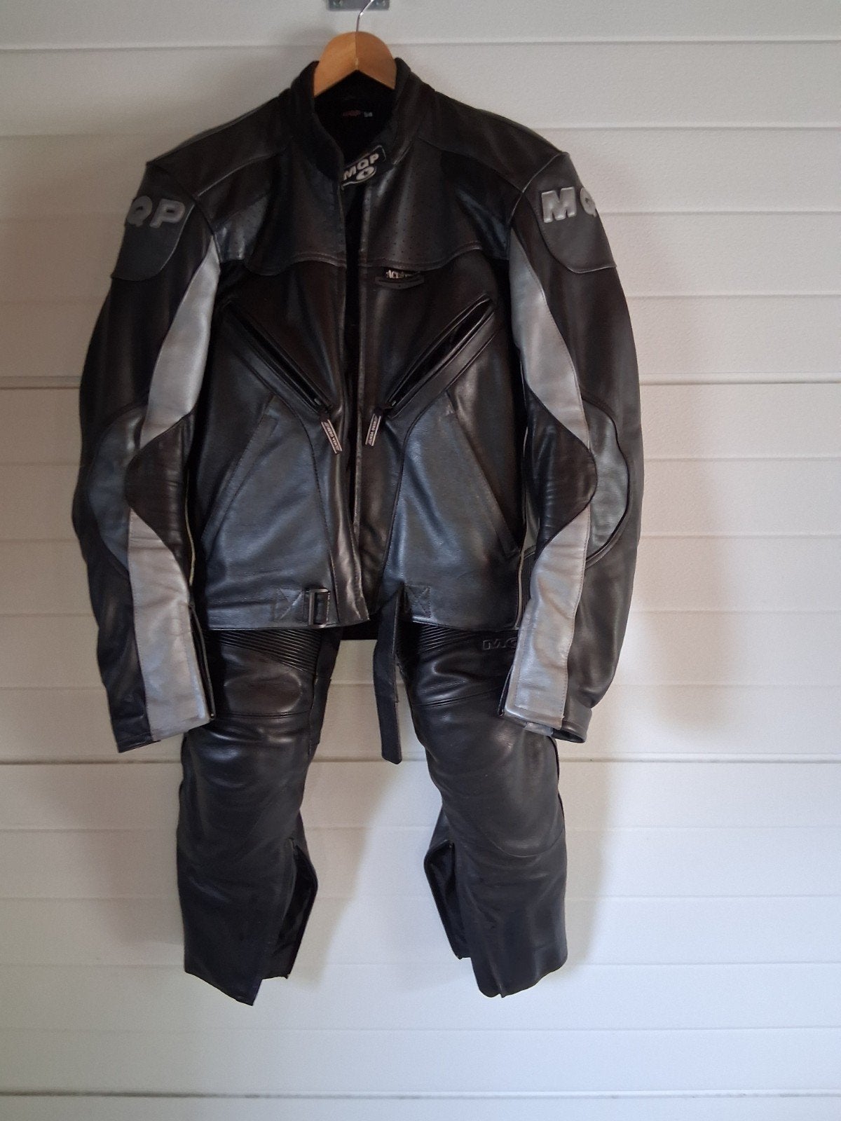 tweedelig motorpak, Motoren, Kleding | Motorkleding, Ophalen, Tweedehands, Combipak, MQP Dynamic Cruiser