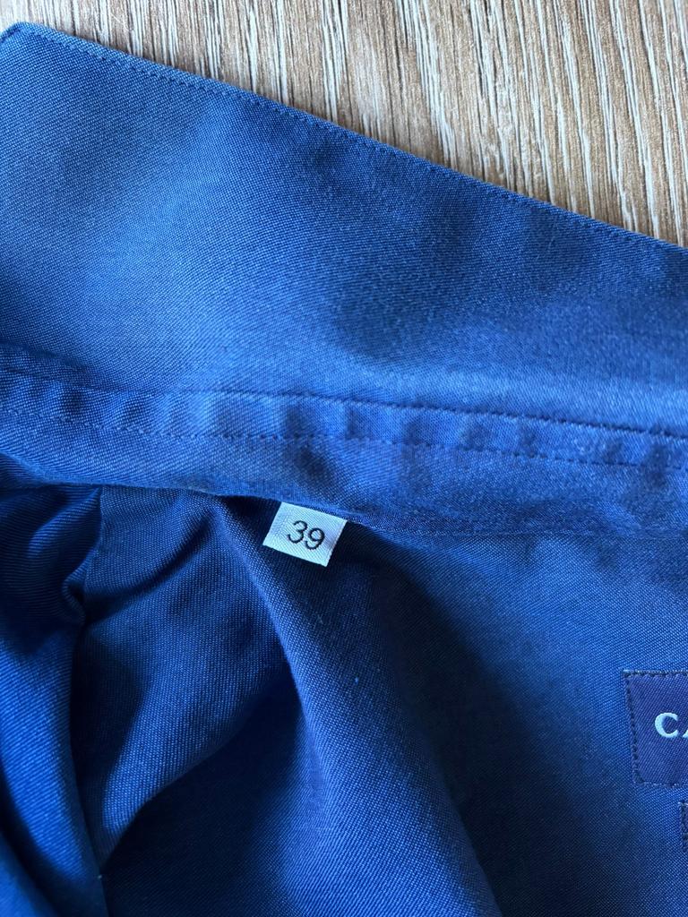 Cavallaro overhemd, Maat 38/40 (M), Blauw, Overige typen, Ophalen of Verzenden