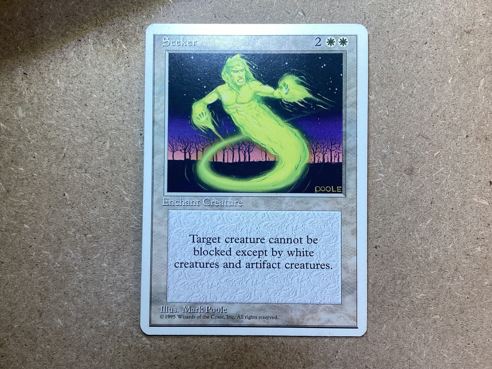 1x Seeker (Good), Ophalen of Verzenden, Gebruikt, Losse kaart