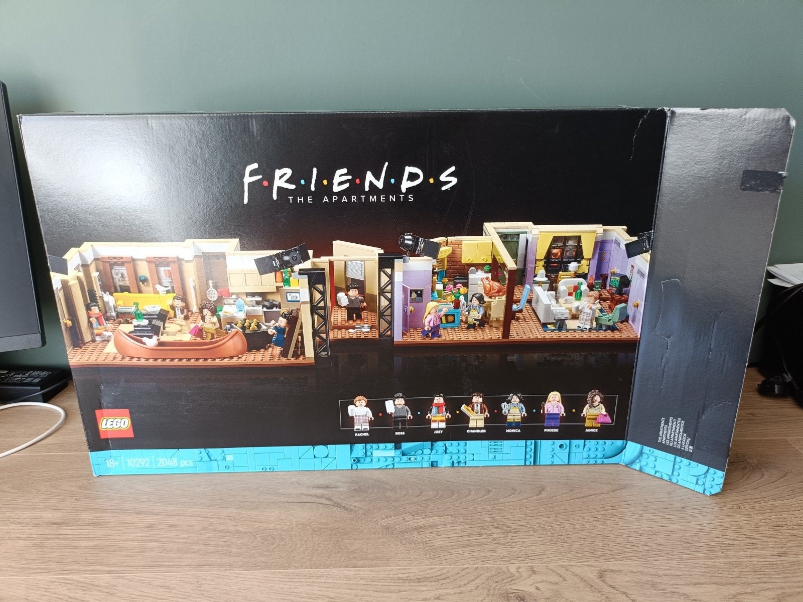 LEGO 10292 De appartementen van Friends, Kinderen en Baby's, Speelgoed | Duplo en Lego, Zo goed als nieuw, Lego, Complete set
