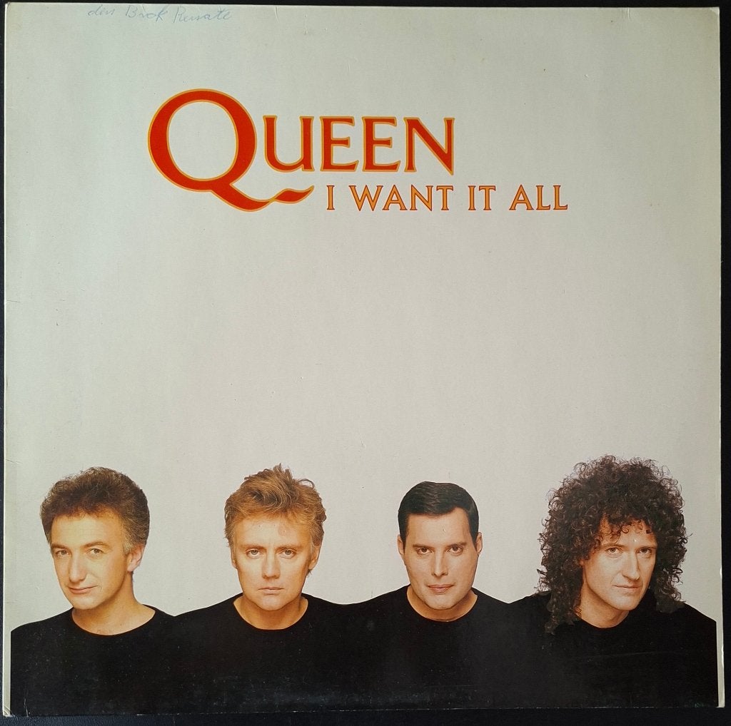 Queen:  I want it all  Maxi single vinyl, Gebruikt, Ophalen of Verzenden, Pop, 12 inch