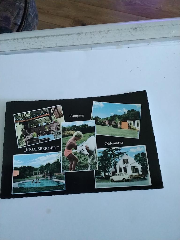 OLDEMARKT. CAMPING "KROLSBERGEN"  197?, Ophalen of Verzenden, 1960 tot 1980