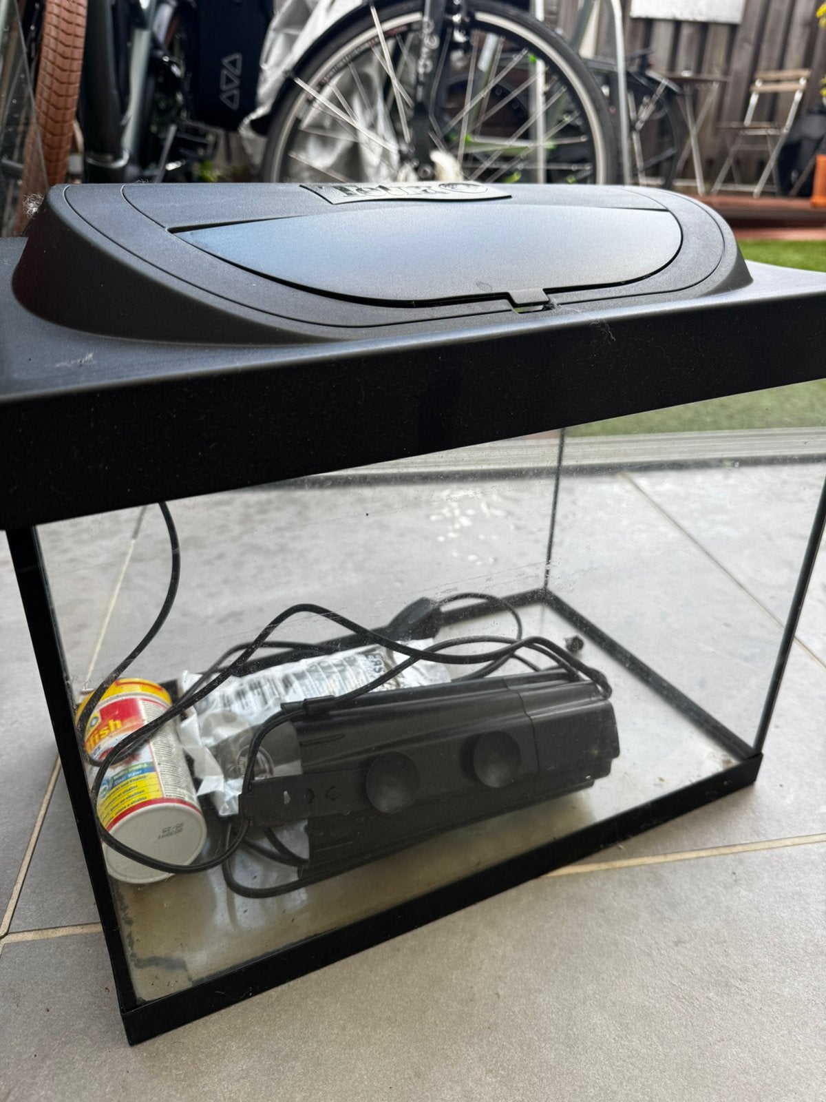 Tetra Small Aquarium with Filter, Ophalen, Zo goed als nieuw, Leeg aquarium