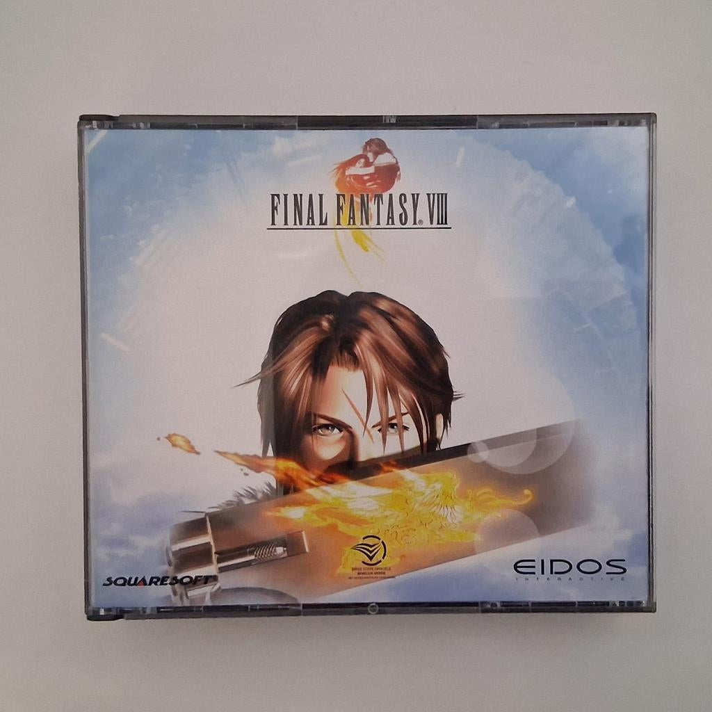 Final Fantasy VIII PC CD-ROM - Klassieke RPG, 1 speler, Ophalen of Verzenden, Zo goed als nieuw, Role Playing Game (Rpg)