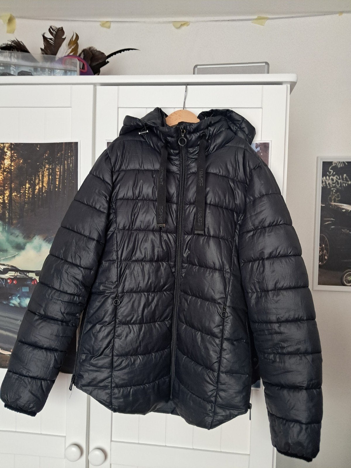 Tussenjas Esprit XS in zeer goede staat, Zwart, Ophalen of Verzenden, Zo goed als nieuw, Maat 34 (XS) of kleiner
