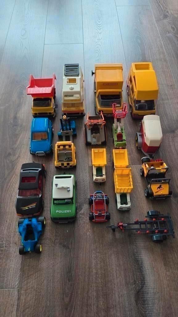 Playmobil partijtje auto's wagens, Ophalen of Verzenden, Gebruikt