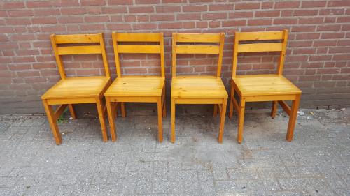 stoelen deens vintage, Ophalen of Verzenden
