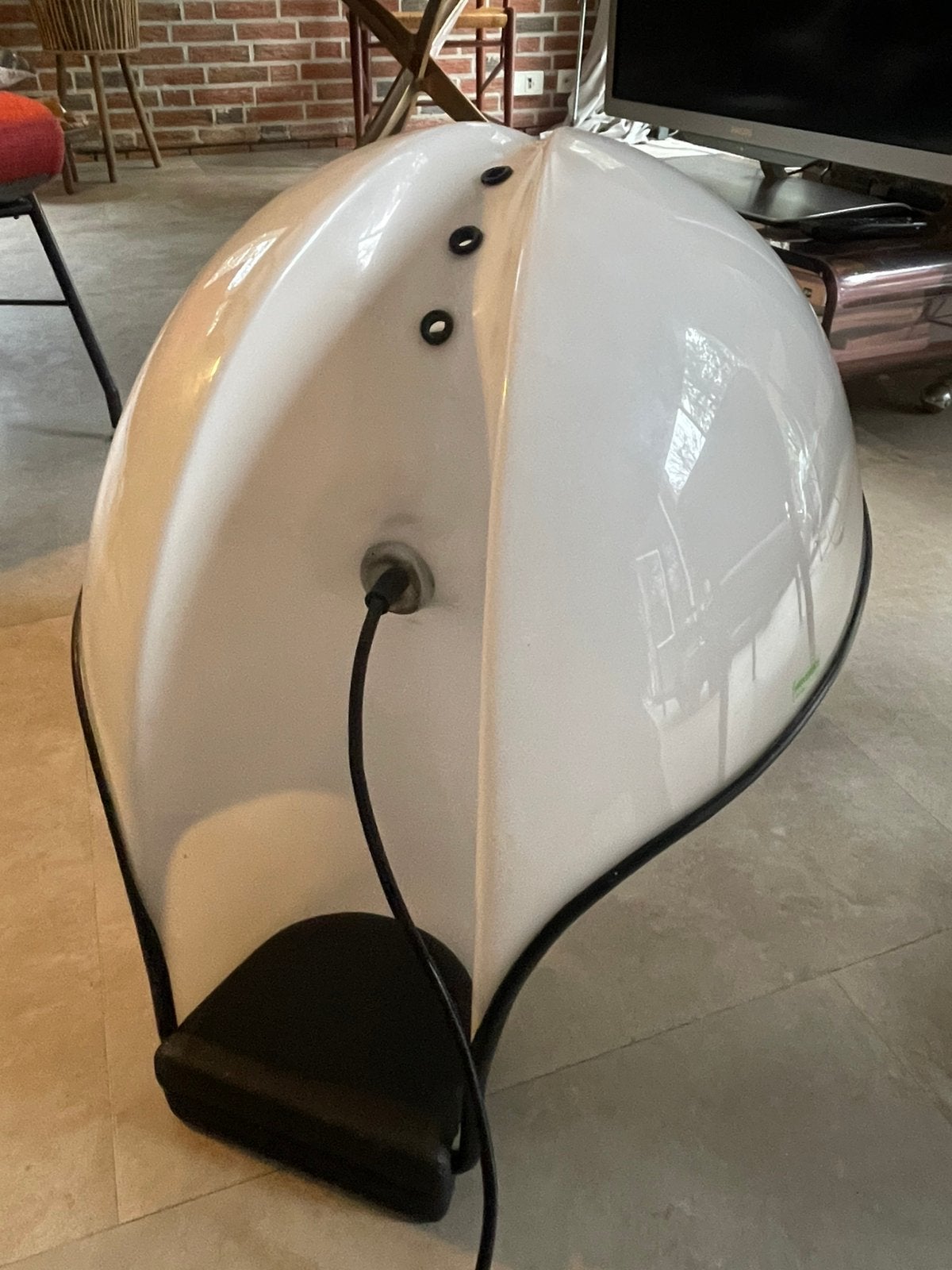 Vintage Guzzini lamp, Ophalen, Zo goed als nieuw, Vintage