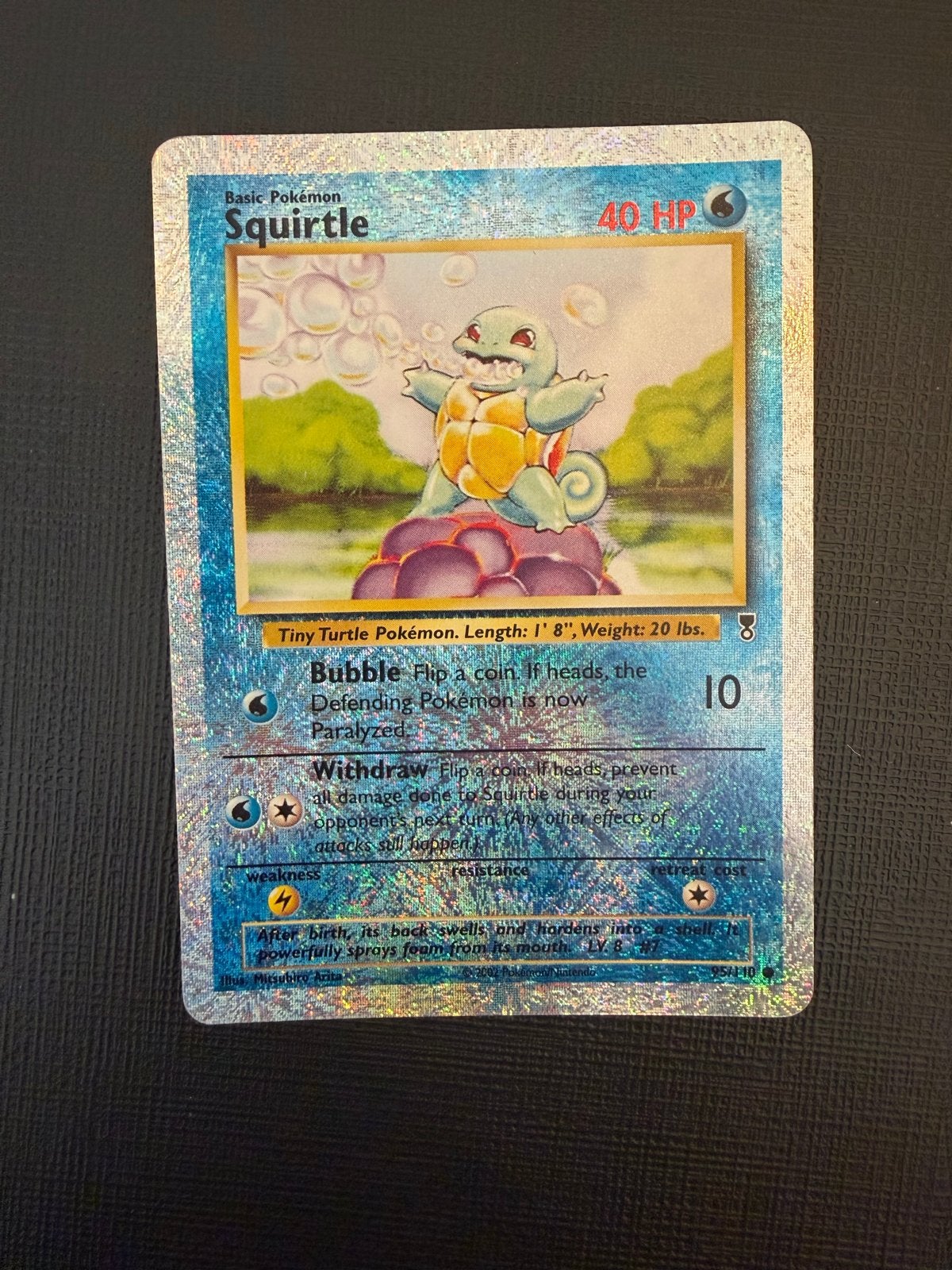 Squirtle legendary collection reverse holo, Hobby en Vrije tijd, Ophalen, Gebruikt, Losse kaart, Foil