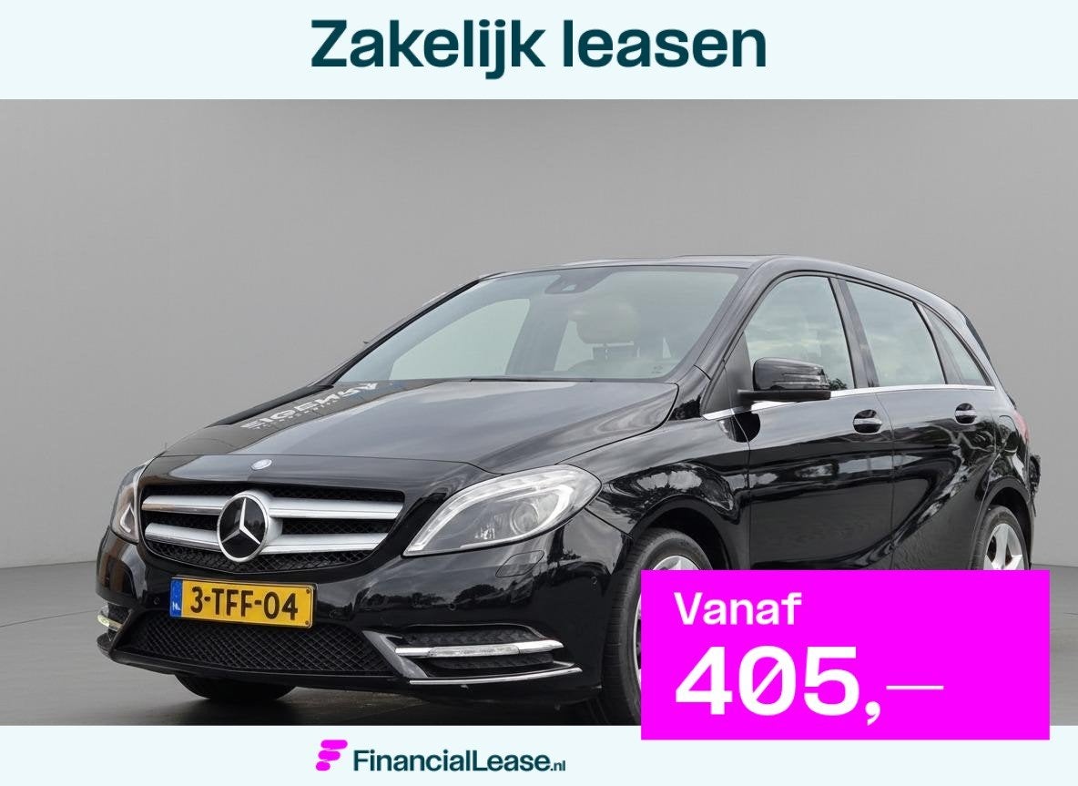 Mercedes B-klasse 180 Prestige | Leder | Memory | Trekhaak, Voorwielaandrijving, Gebruikt, 4 cilinders, Handgeschakeld