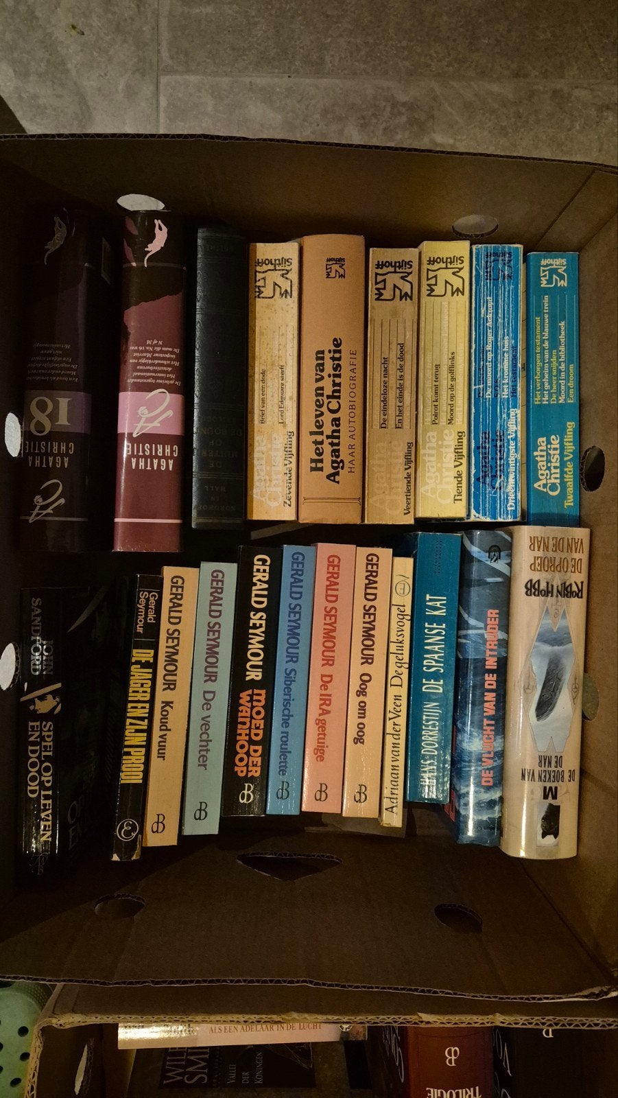 Boeken, dozen vol! Prijs per doos Bieden, Boeken, Ophalen, Gelezen