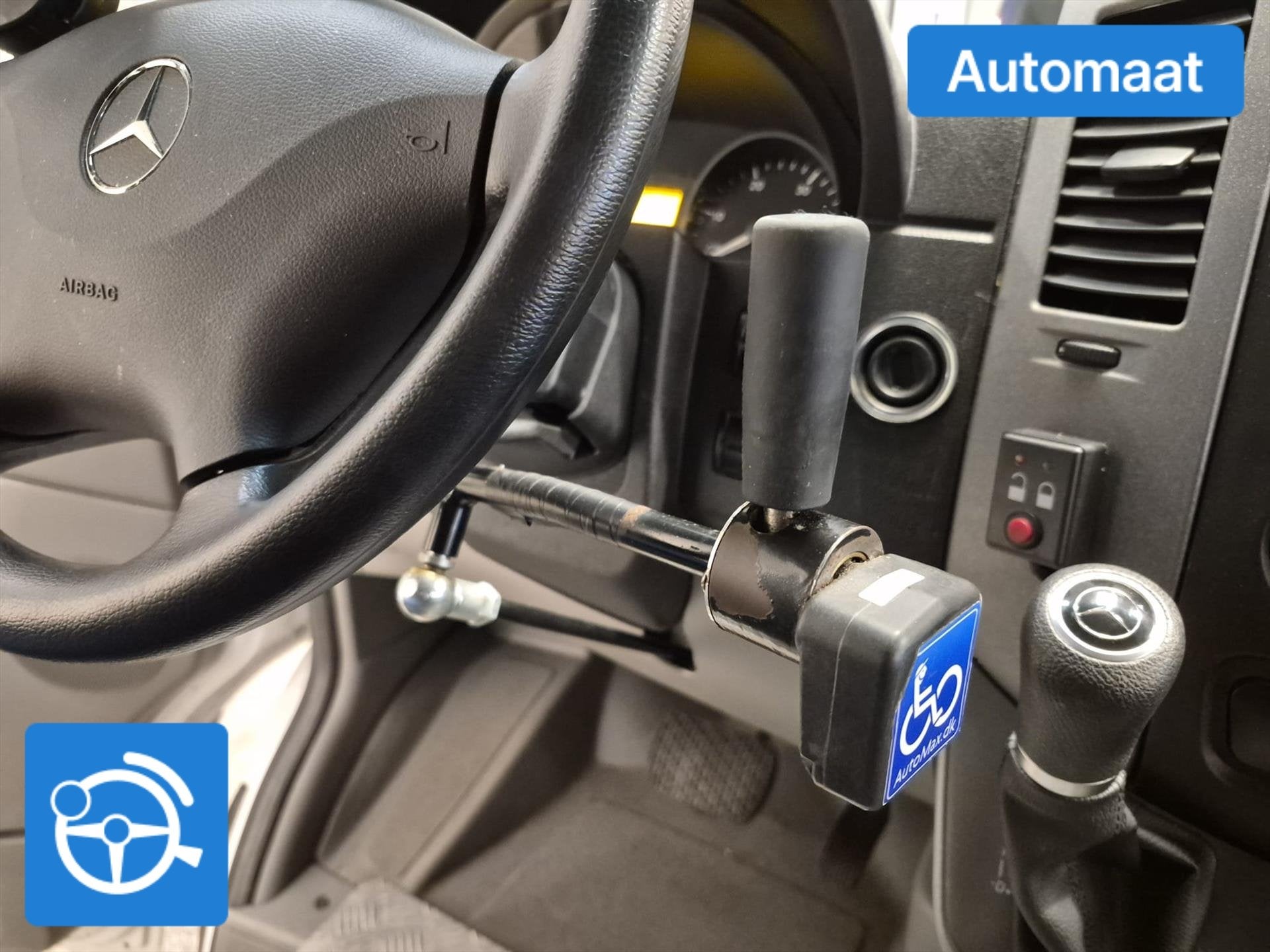 Mercedes Sprinter L1H1 Rolstoelbus Automaat - Zelfrijder, Automaat, 12 maanden, Stof, Gebruikt