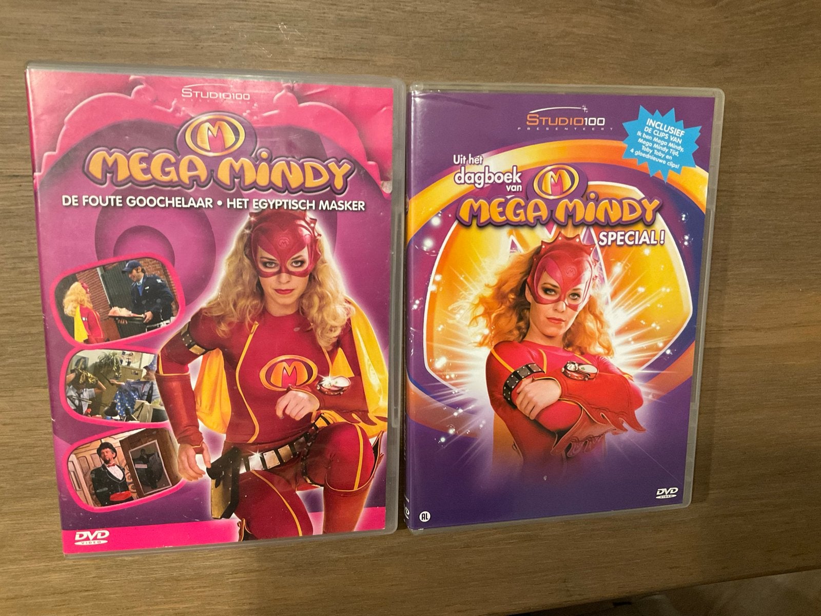 Mega Mindy DVD's: De Foute Goochelaar & Het Egyptisch Masker, Alle leeftijden, Tv-serie, Zo goed als nieuw, Familie