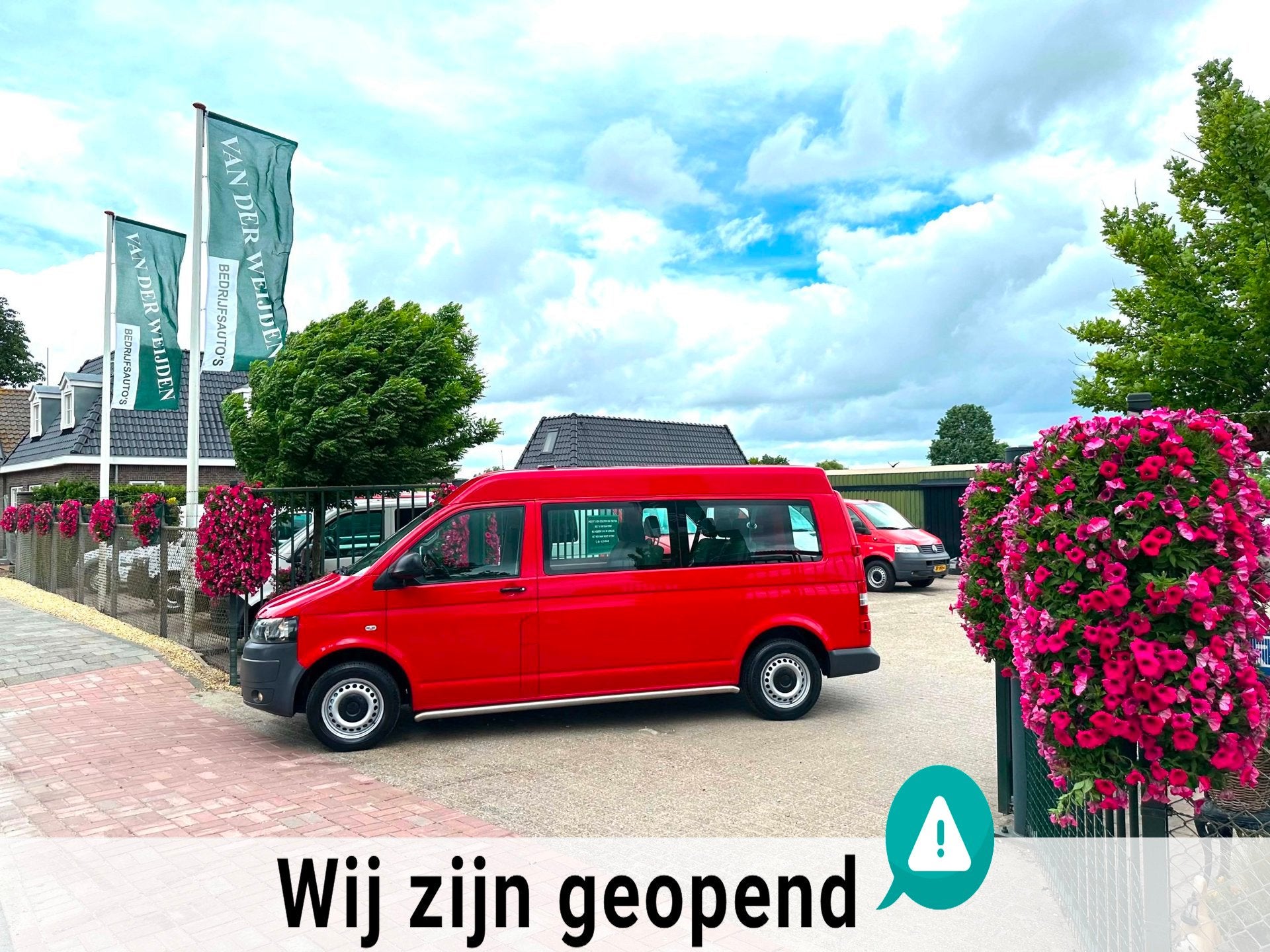 Volkswagen Transporter Kombi 2.0 TDI L2H2 9 Persoons Automaa, Auto's, Euro 5, Stof, Gebruikt, 241 €/maand