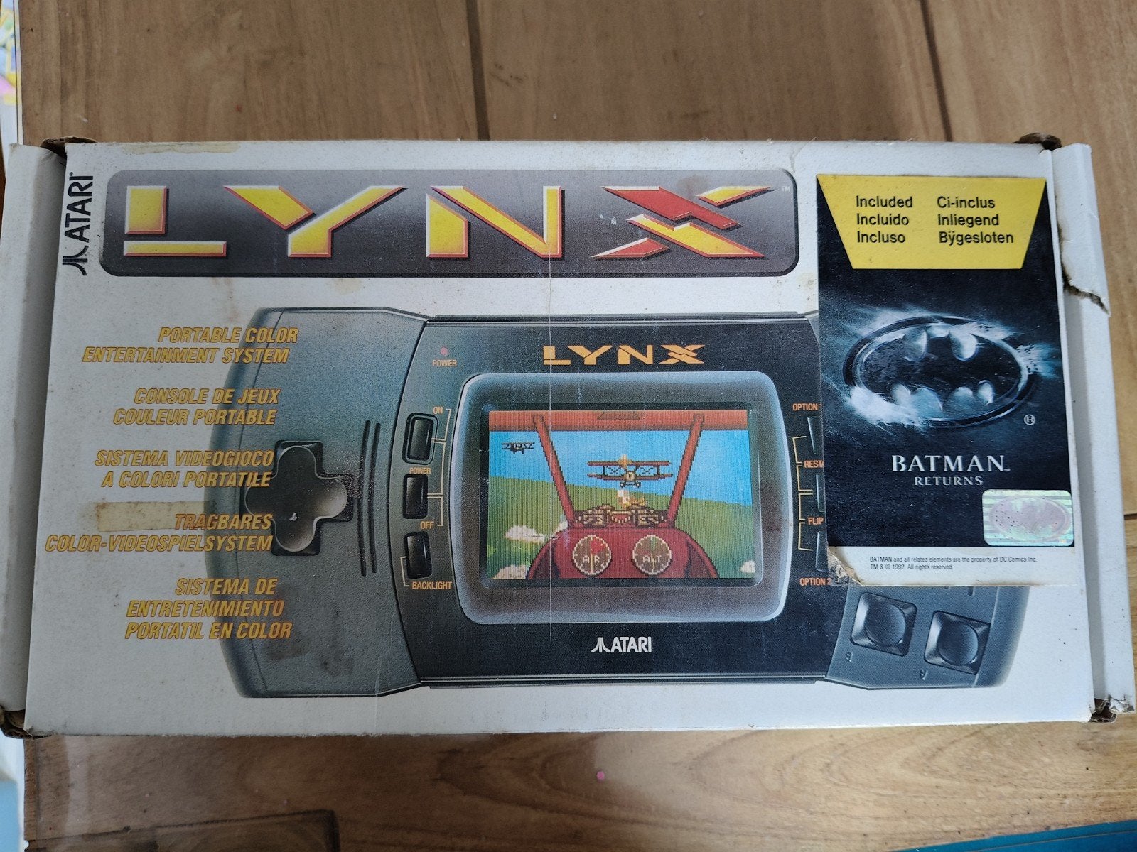 Atari Lynx met 5 spellen., Spelcomputers en Games, Spelcomputers | Atari, Ophalen of Verzenden, Gebruikt, Atari Lynx, Met games