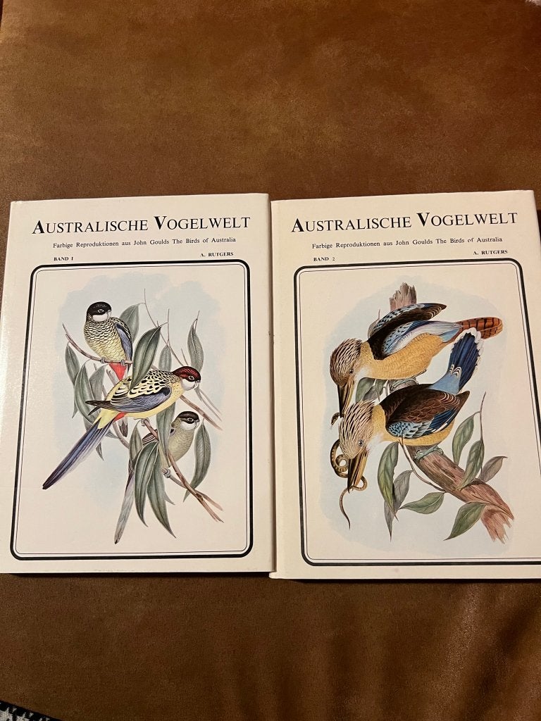 Australische Vogelwelt - Rugers A. 2 boeken, Ophalen of Verzenden, Zo goed als nieuw, Vogels, Rugers A.