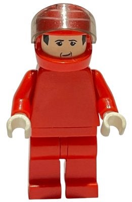 LEGO Racers rac022 F1 Ferrari - M. Schumacher with Helmet -, Gebruikt, Lego, Ophalen of Verzenden, Minifiguur