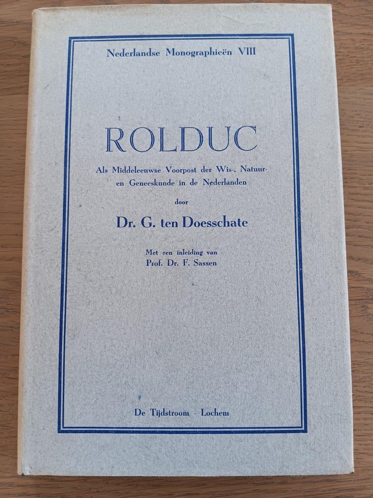 Dr. G. ten Doesschate - Rolduc _ Wis- Natuur- en Geneeskunde, Boeken, Ophalen of Verzenden