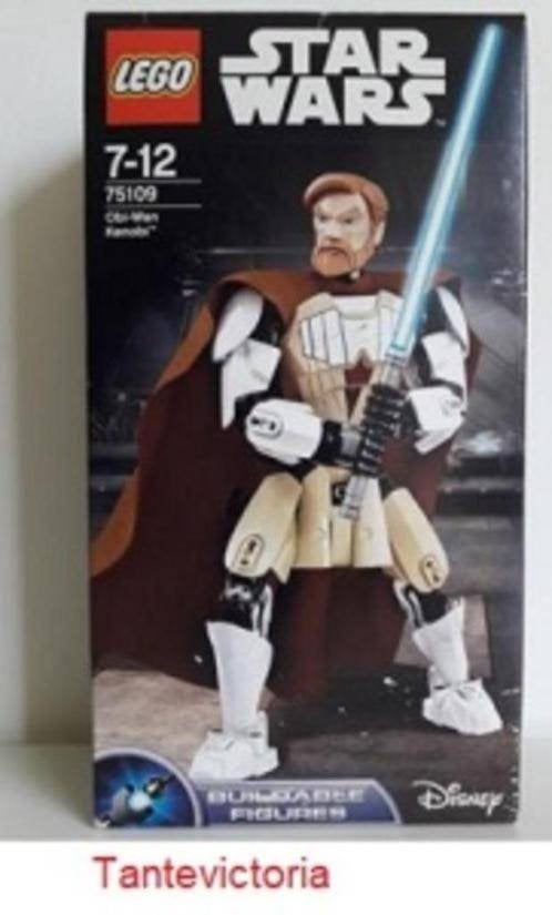 Lego 75109 Obi-Wan Kenobi Obi Wan Star Wars figuur, Kinderen en Baby's, Lego, Nieuw, Ophalen of Verzenden, Complete set