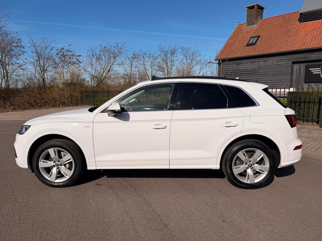 Audi Q5 55 TFSI Plug-in SOH 98% Hybride Quattro Competition, Automaat, 4 cilinders, Wit, Plug-in hybride
