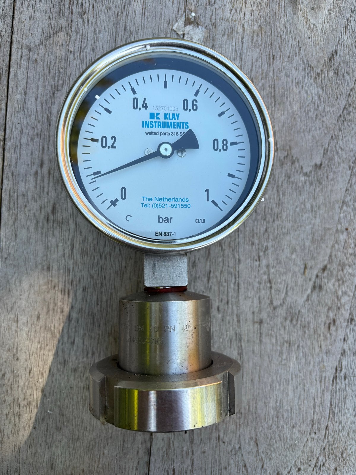 Klay Instruments Druktransmitter 0-1 bar, Ophalen of Verzenden, Nieuw, Druk