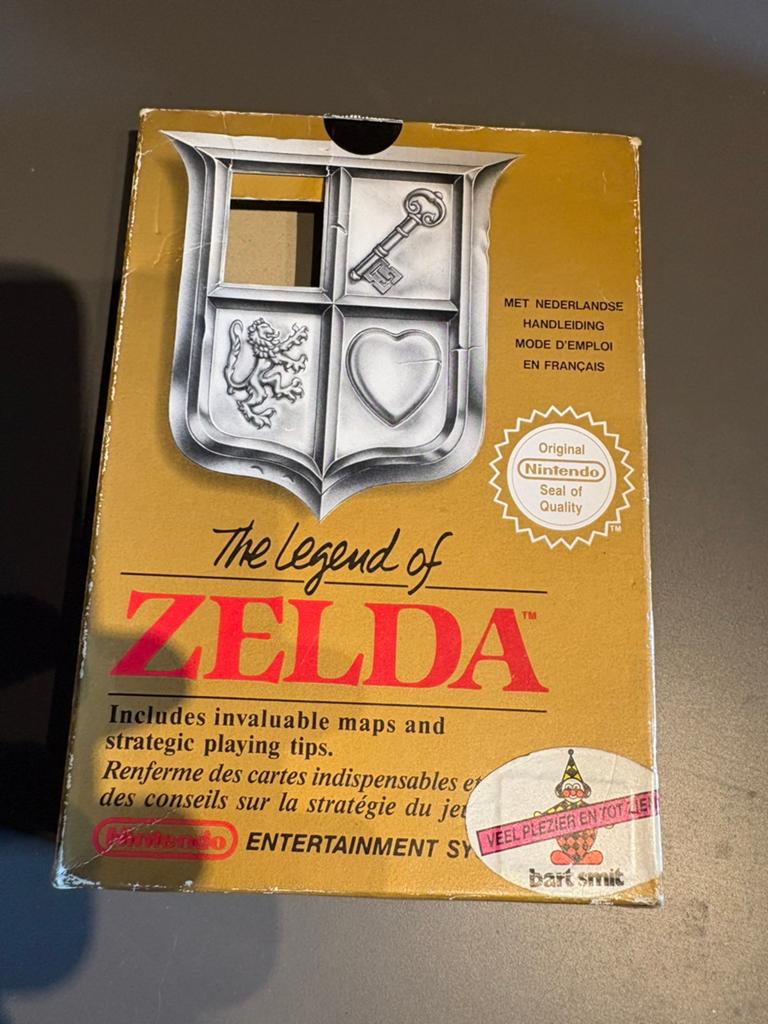 Nintendo NES The Legend of Zelda originele PAL doos,box only, Spelcomputers en Games, Games | Nintendo NES, Avontuur en Actie