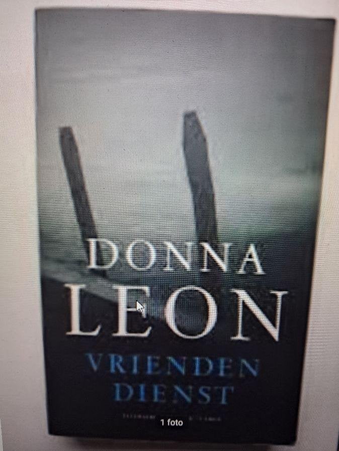 Donna Leon-Vriendendienst, Ophalen of Verzenden, Zo goed als nieuw
