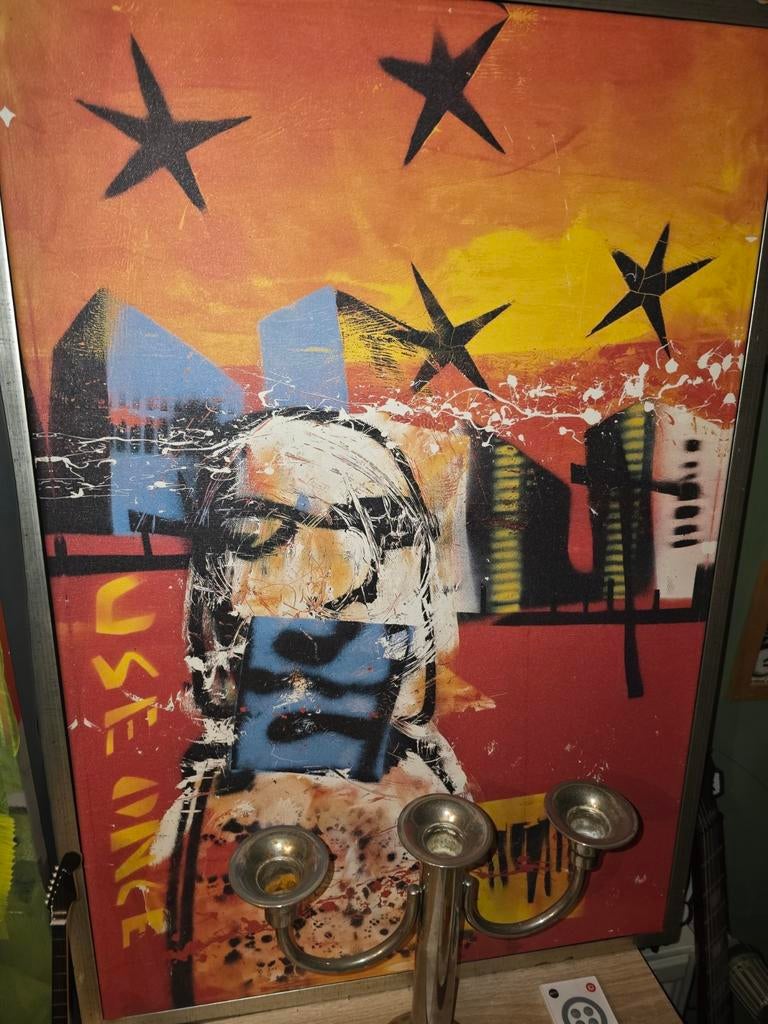 Herman Brood  schilderij, Ophalen of Verzenden
