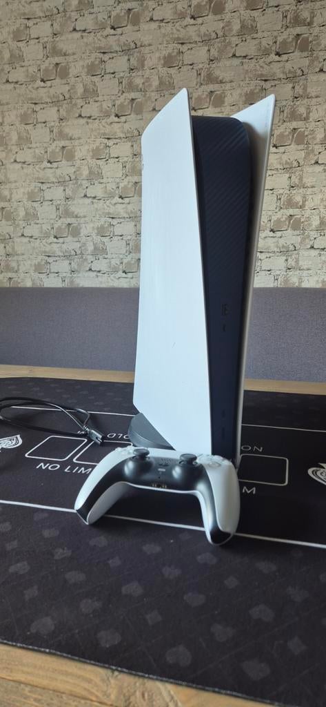 Playstation 5 Digital Edition met Controller, Ophalen of Verzenden, Zo goed als nieuw, Playstation 5