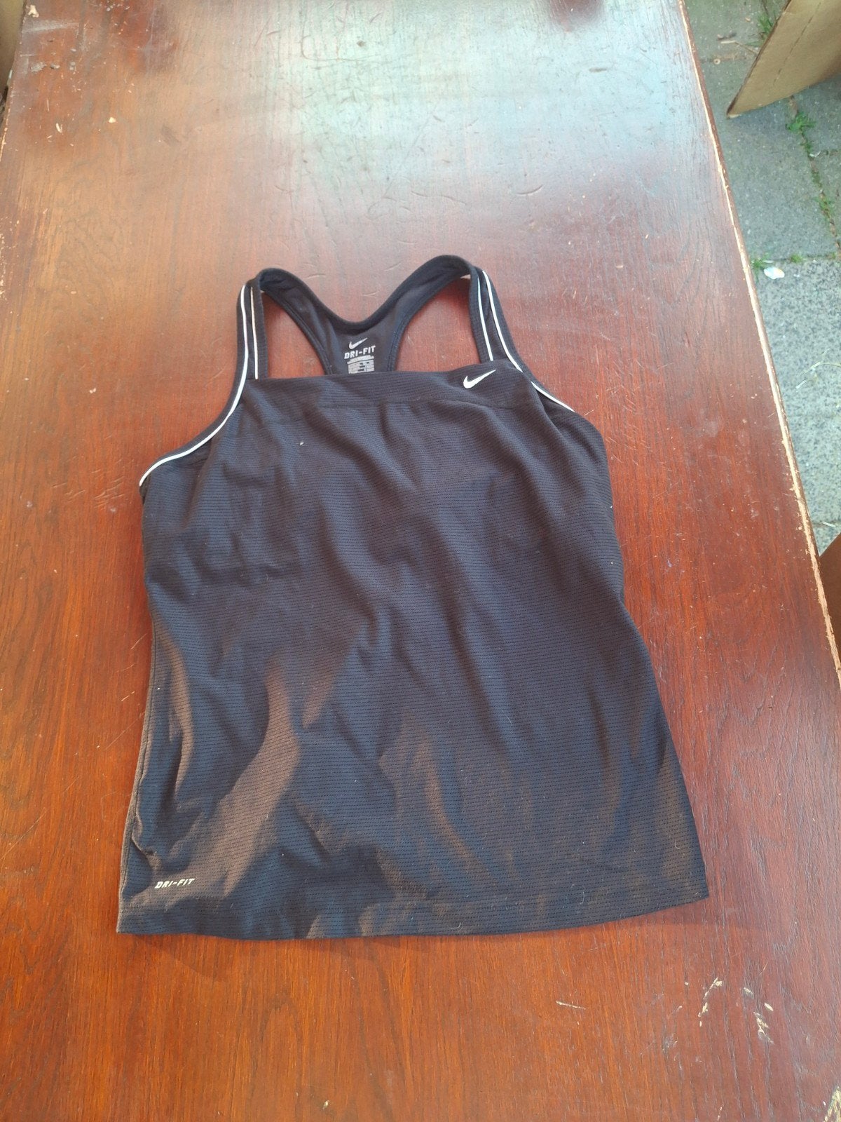 Zwart Nike Dri-Fit sporttanktop XL, Kleding | Dames, Ophalen of Verzenden
