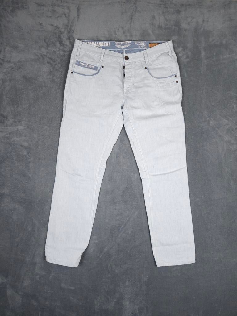 Pme Legend Broek Commander W35 L32 Lichtblauw zomerbroek., W36 - W38 (confectie 52/54), Blauw, ., Ophalen of Verzenden