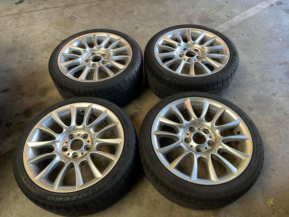 Originele 18 inch BMW Individual Styling 152 Breedset Z4 E85, Ophalen, 18 inch, Gebruikt, Winterbanden