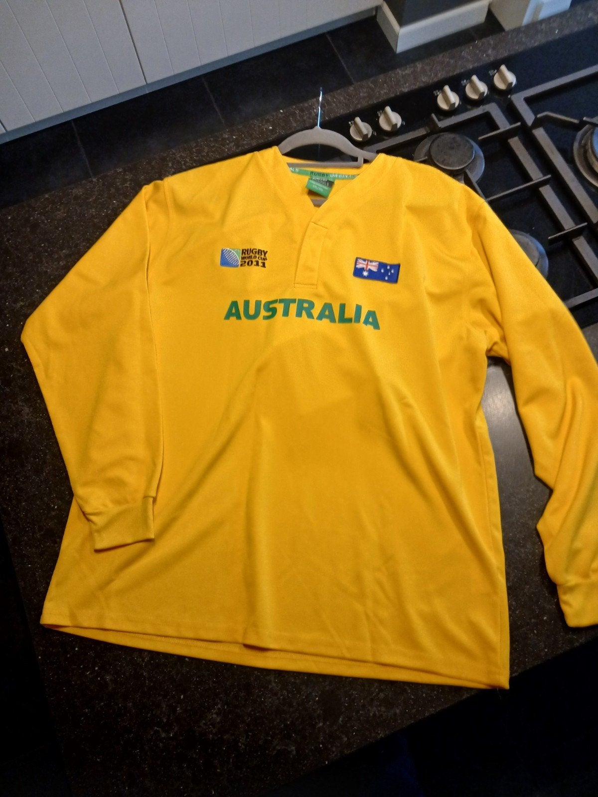 Rugby shirt Australia, Ophalen of Verzenden, Zo goed als nieuw, Voetbal