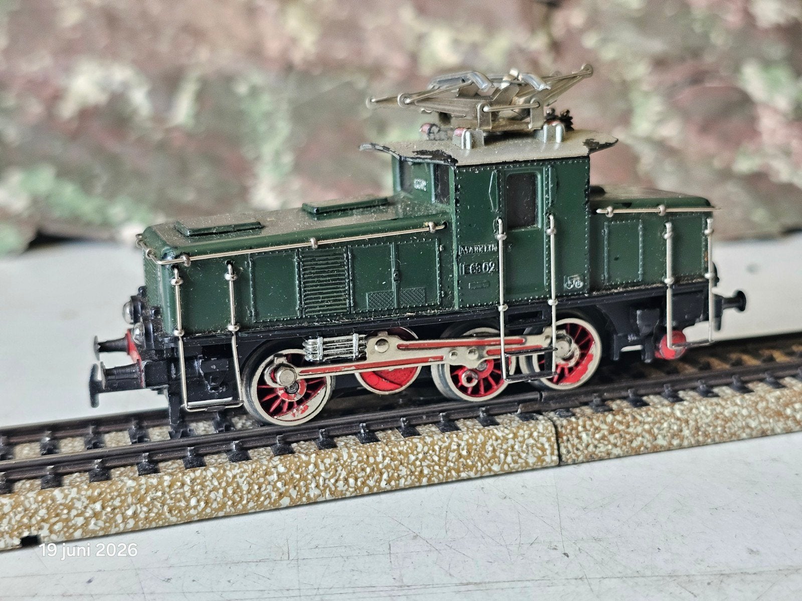 Märklin HO 3001 E-68 Locomotief - Vintage Modelspoor, Ophalen of Verzenden