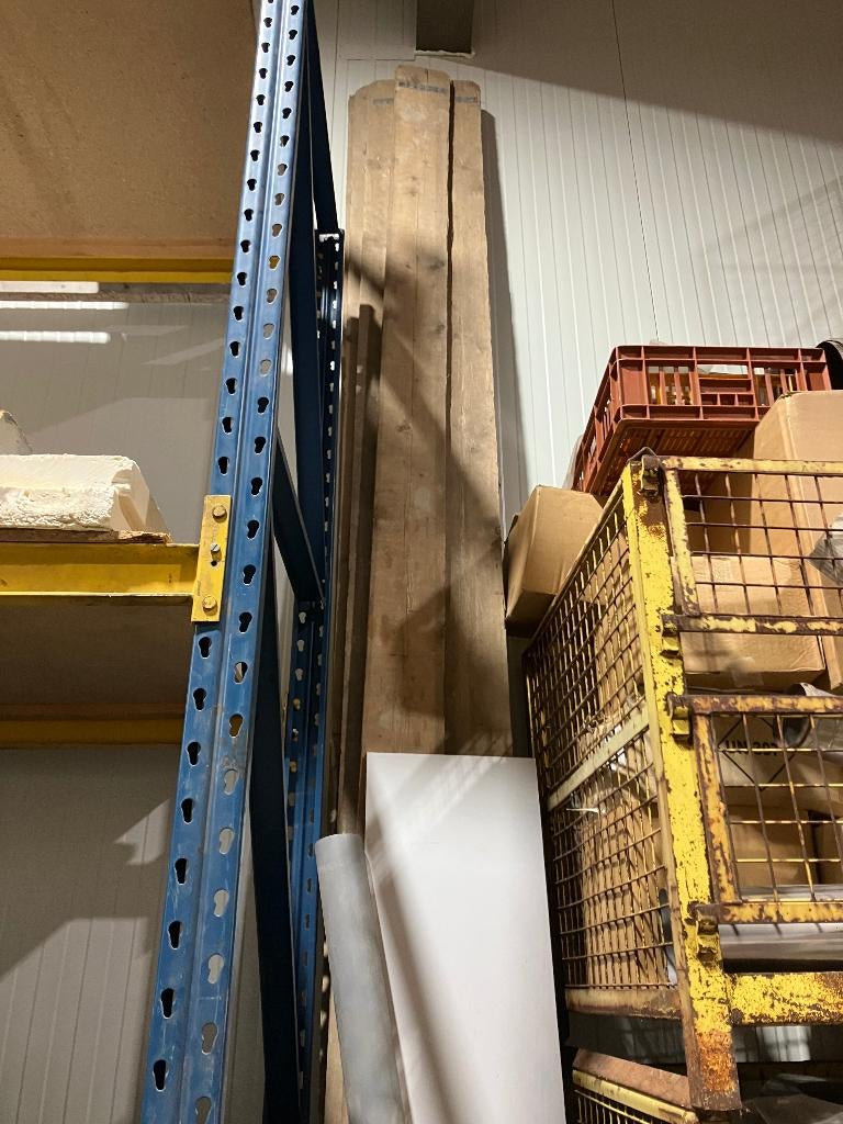 steigerplanken, Doe-het-zelf en Verbouw, Hout en Planken, Ophalen, Gebruikt, 25 tot 50 mm, Plank