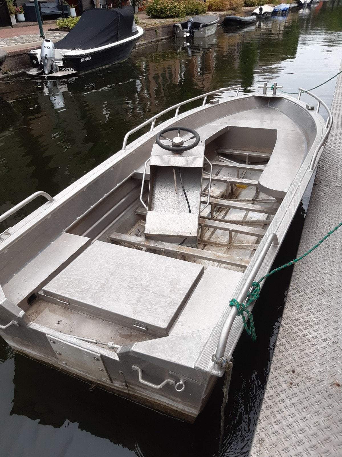 Qwest Marine Aluminium Consoleboot SFV14-ZC2V14-RD, Watersport en Boten, Ophalen, Overige merken, Gebruikt, Buitenboordmotor