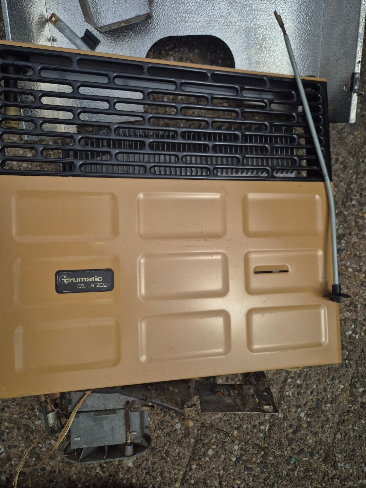 Trumatic S 3002 kachel met ventilator voor caravan, Ophalen