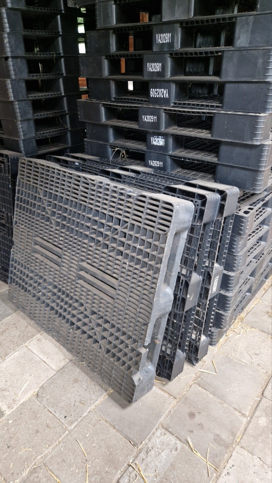 plastic pallets/grondplaten, Ophalen, Kunststof