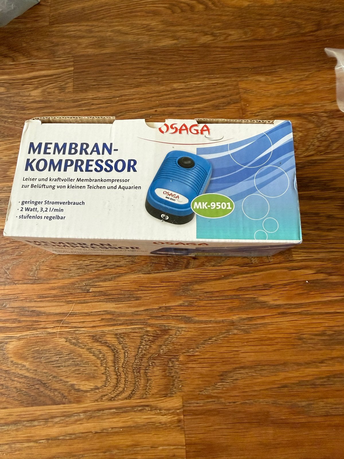 Beluchtingspomp voor aquaria, Dieren en Toebehoren, Ophalen, Pomp, Overige typen, Nieuw