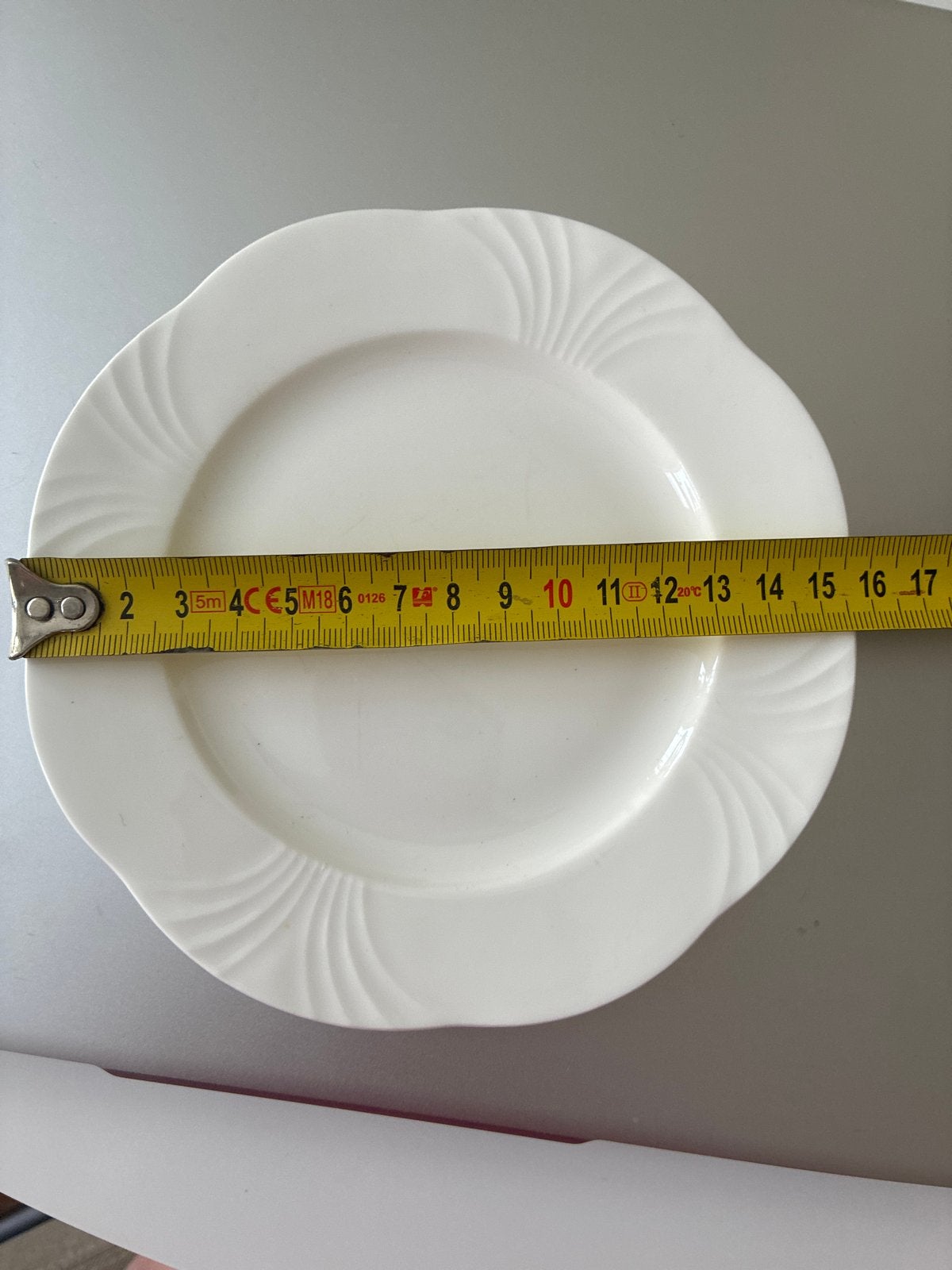 Villeroy & Boch Arco Weiss bord - Bone China, Klassiek, Villeroy & Boch, Ophalen of Verzenden, Zo goed als nieuw