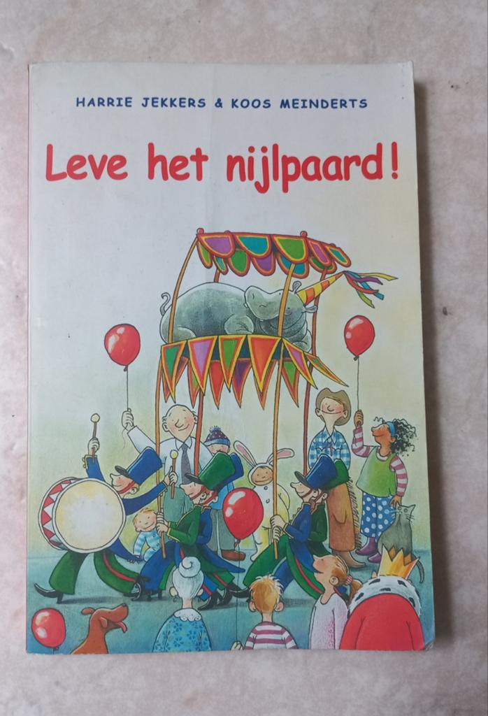 K. Meinderts - Leve het nijlpaard!, Boeken, Kinderboeken | Jeugd | onder 10 jaar, Fictie algemeen, Ophalen of Verzenden, Zo goed als nieuw
