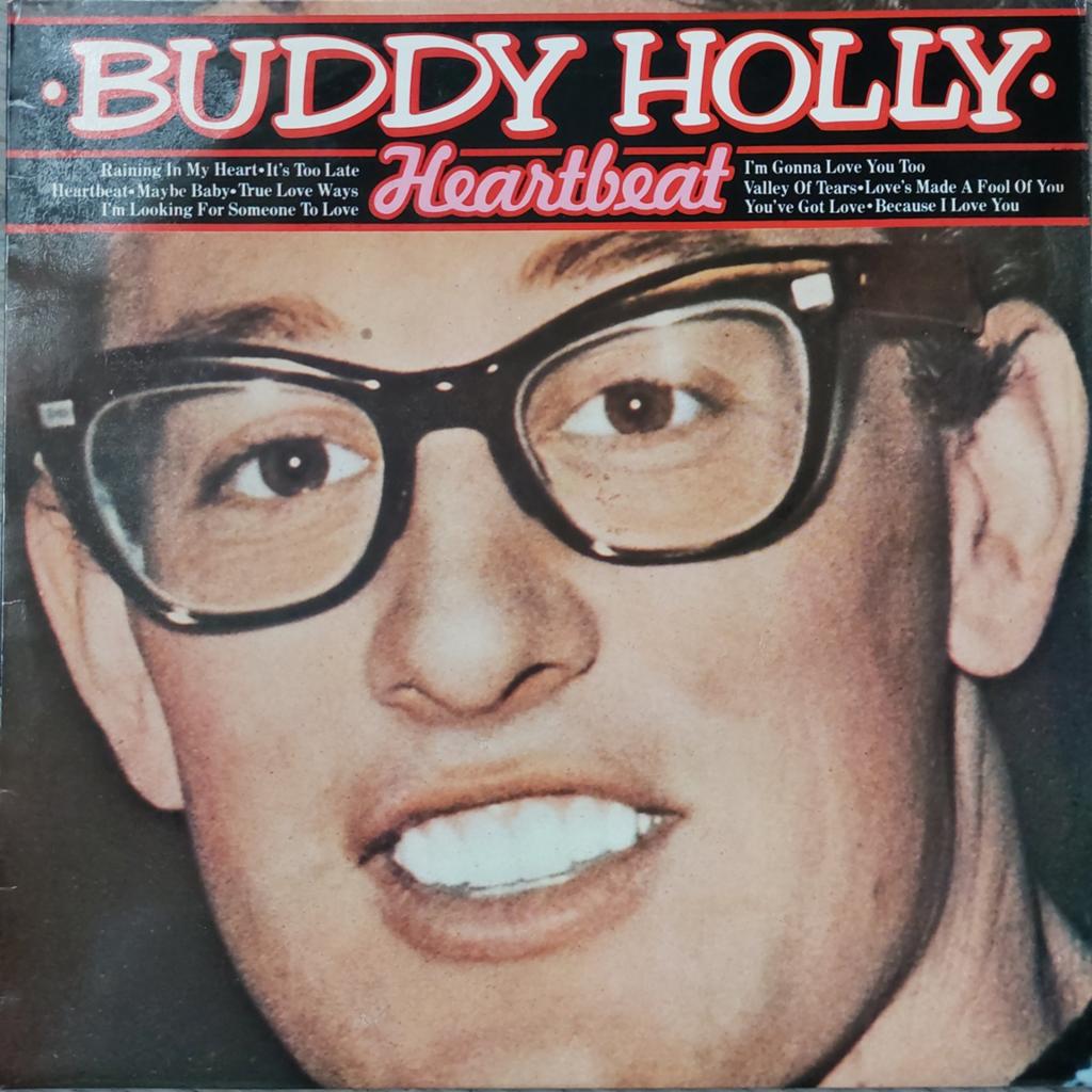 LP Buddy Holly - Heartbeat, Ophalen of Verzenden, 12 inch