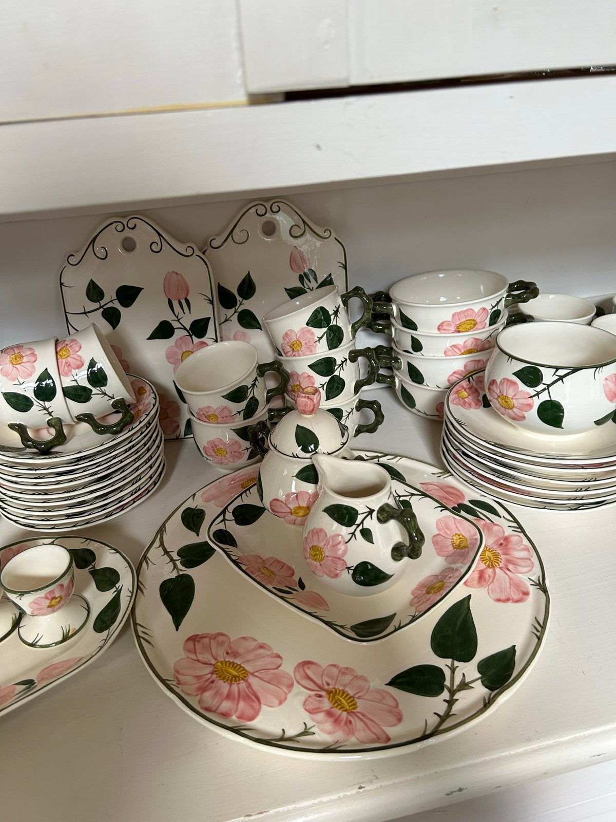 Villeroy & Boch Wild Rose Servies - Uitgebreide Set, Huis en Inrichting, Ophalen, Gebruikt, Villeroy & Boch, Vintage