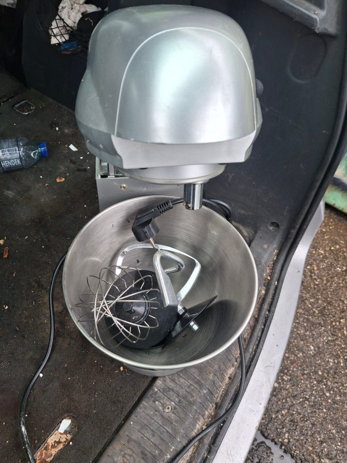 Keuken deeg mixer uitstekende staat gratis bezorg rdam, 4 liter of meer, Ophalen of Verzenden, Zo goed als nieuw, 3 snelheden of meer