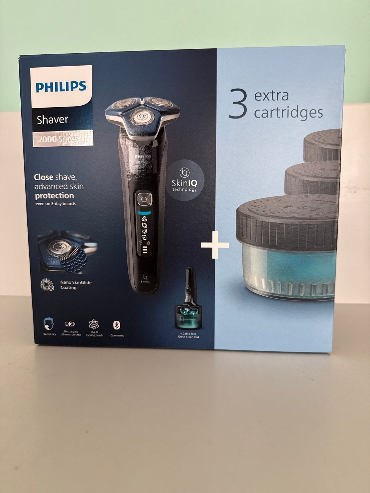 Philips Shaver 7000 Series S7886/63 met 3 extra cartridges, Witgoed en Apparatuur, Persoonlijke-verzorgingsapparatuur, Ophalen